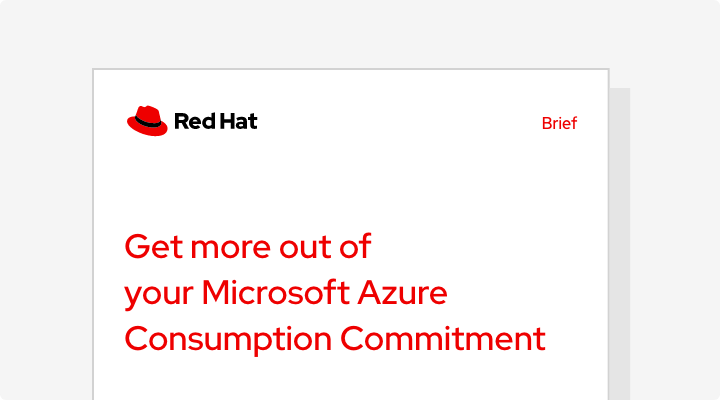 Microsoft Azure Consumption Commitment 커버 자산 이미지를 최대한 활용하세요.